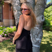 Lorene Tie Halter Top