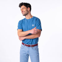 Elastic braided belt — Wine Red