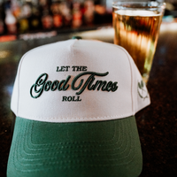 Let the Good Times Roll - Green Vintage Trucker Hat