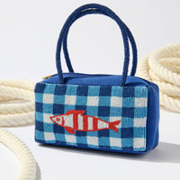 BEADED FISH MINI BAG
