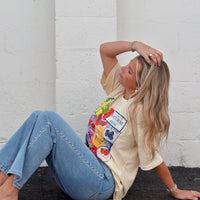 Studded Ankle Slim Wide Jean