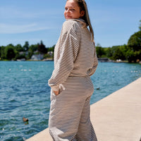 Striped Towel Pants