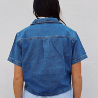 Ainsley Denim Top