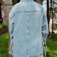 Boho Denim Jacket