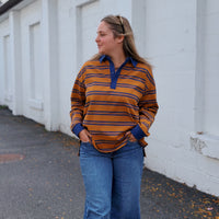 Pia Striped Rugby