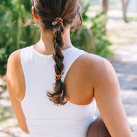 Spiral Hair Coils | Small | Football Hair Ties