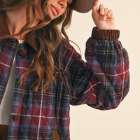 Mulberry Plaid Jacket