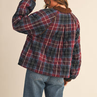 Mulberry Plaid Jacket