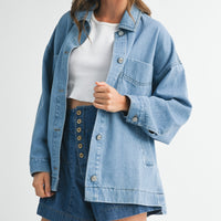 Denim Utility Jacket