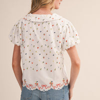 Tatum Floral Top