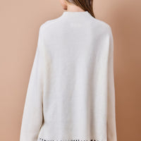 Fringe Bottom Sweater