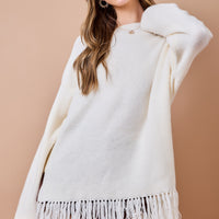 Fringe Bottom Sweater