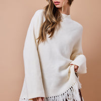 Fringe Bottom Sweater