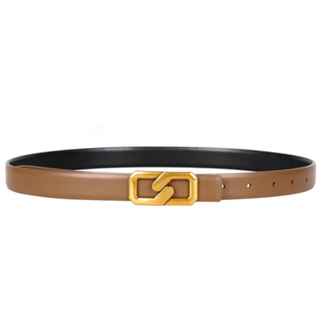 Gold Link Reversible Belt