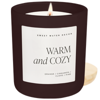 Warm and Cozy 15 oz Soy Candle