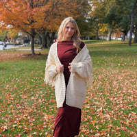 Willow Fringe Open Cardigan