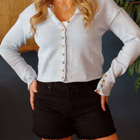Jane High Rise Long Short: Black