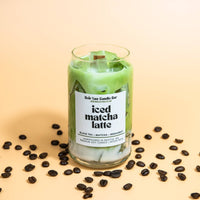 Iced Matcha Latte Coffee Candle