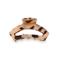 Open Hair Clip | Tiny | Blonde Tortoise