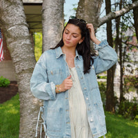 Boho Denim Jacket