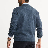Stretch Sweater Fleece Crewneck