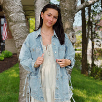 Boho Denim Jacket