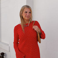 Campbell Dot Mini Dress