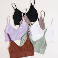 Bestselling!! Low Back Basic Seamless Bralette