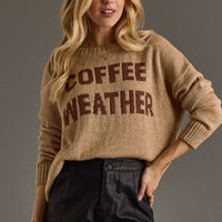 Coffee Weather Lightweight Sweater