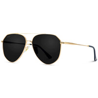 Ramsey - Geometric Polarized Aviators Sunglasses