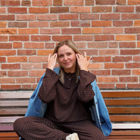 Elio Polka Dot Henley