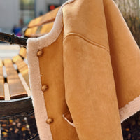 Ahead of Curve Shearling Jacket