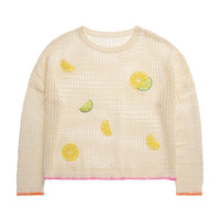 Citrus Mesh Sweater
