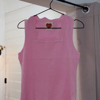 Sweet Elegance Ribbed Tank