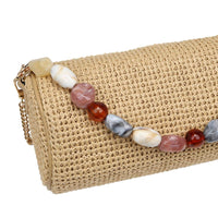Rachel - Straw Clutch