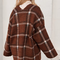 Delavan Plaid Cardigan