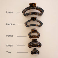 Open Tortoise | Petite | Hair Clip