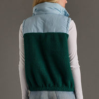 Lt. Blue & Green Vest