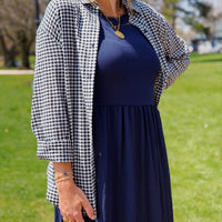 Seaport Gingham Button Up