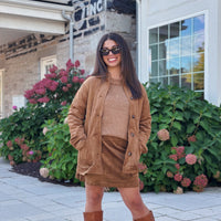 Decker Suede Chore Jacket