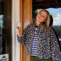 Aster Floral Fleece Jacket