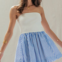 Seaside Whisper Mini Dress