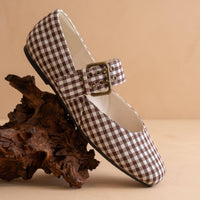 The Soho Gingham Ballet Flat