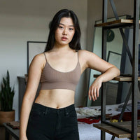 Bestselling!! Low Back Basic Seamless Bralette
