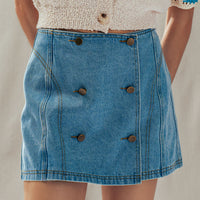Cameron Denim Skort