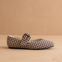 The Soho Gingham Ballet Flat