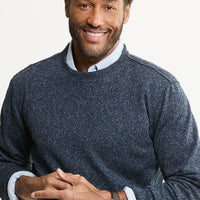 Stretch Sweater Fleece Crewneck