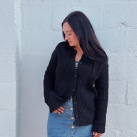 Lennie Button Up Sweater