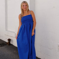 Cornelia Poplin Midi Dress