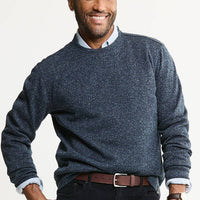 Stretch Sweater Fleece Crewneck
